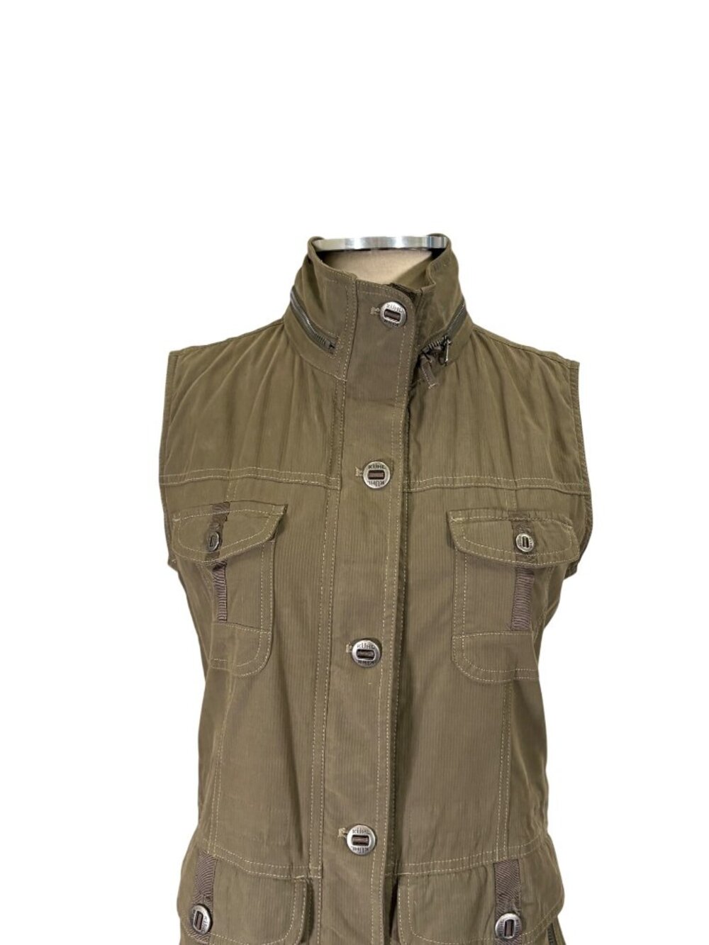 Kuhl Womens Rekon Cavas Utility Zip Up Vest Size Small - Picture 7 of 10